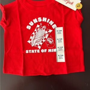 Cat & Jack Sunshine Red Kids T-Shirt